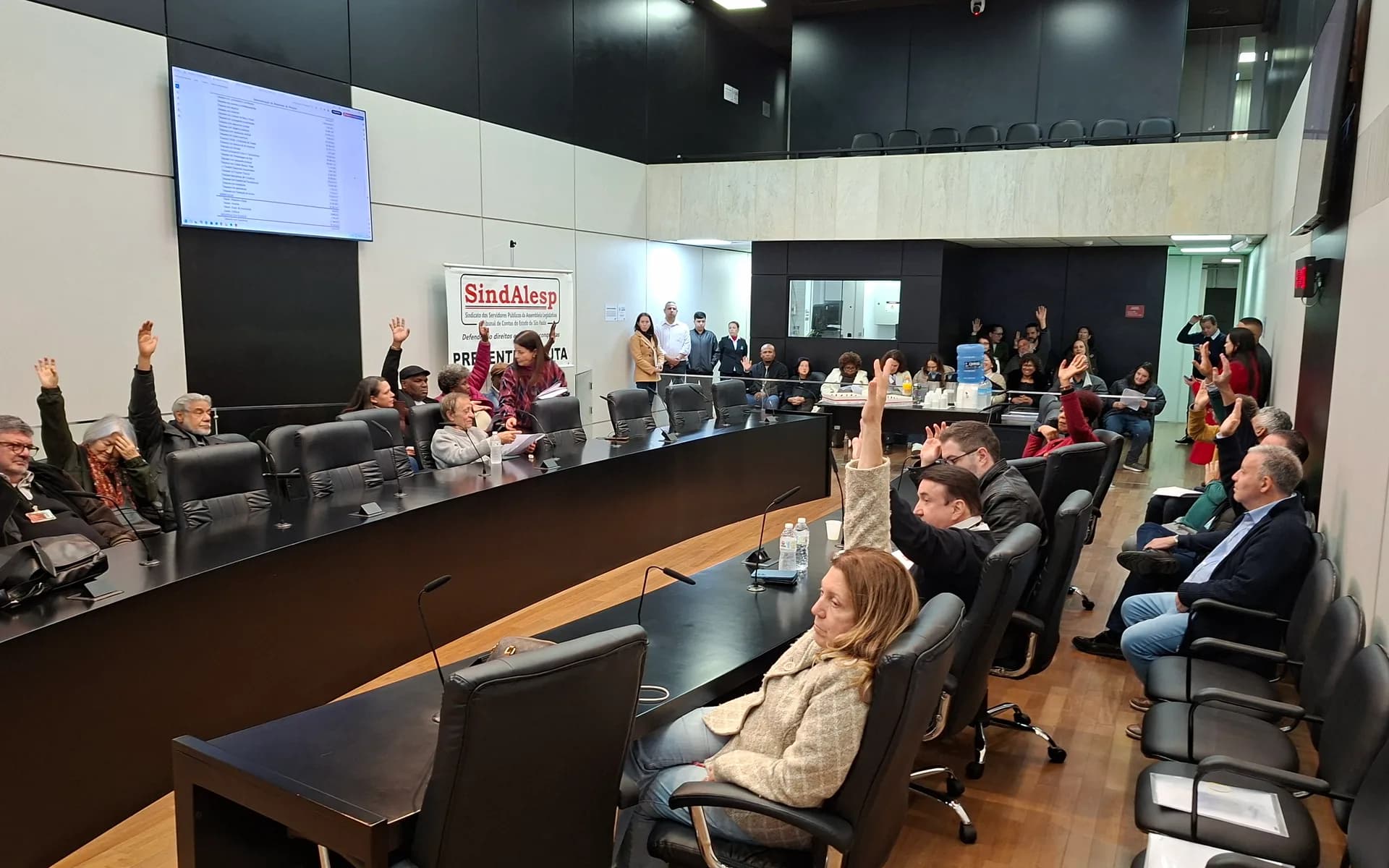 Servidores associados aprovam contas do Sindalesp